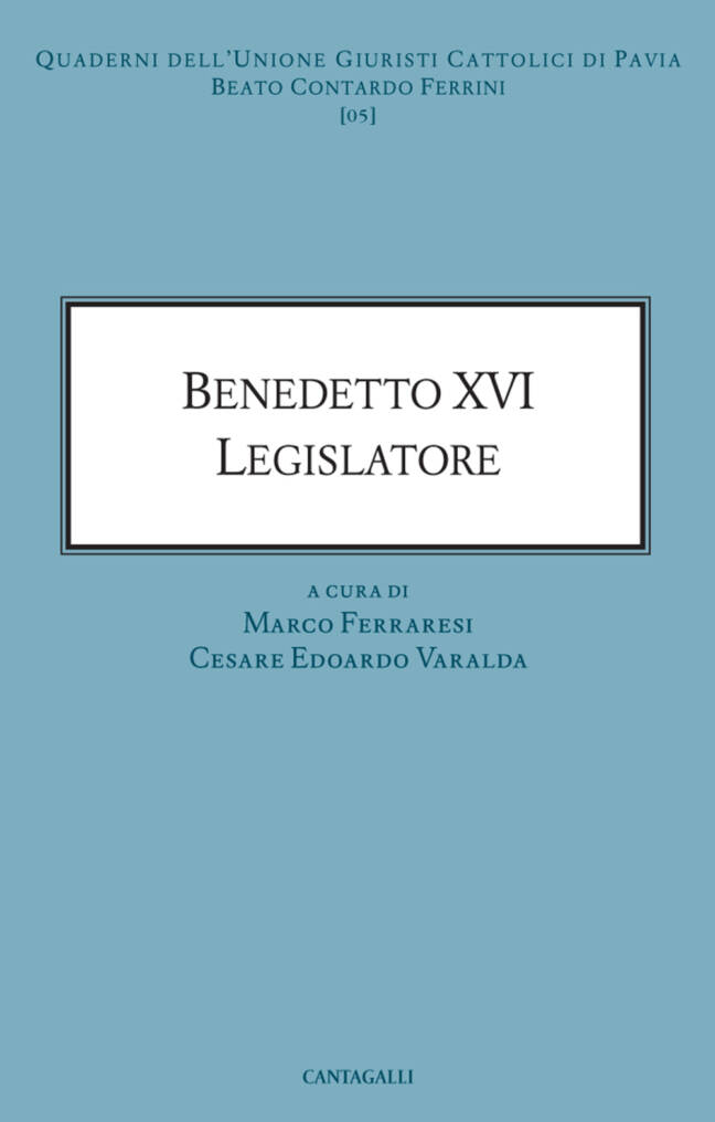 Benedetto XVI Legislatore