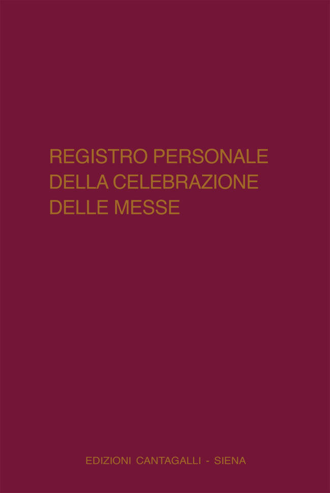 Registro personale delle Messe